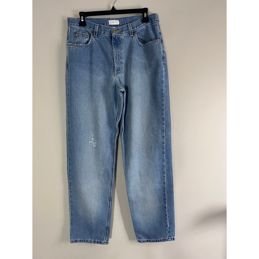 Vintage Liz Claiborne Lizwear Jeans Womens 12 Medium Wash Straight Leg Cotton
